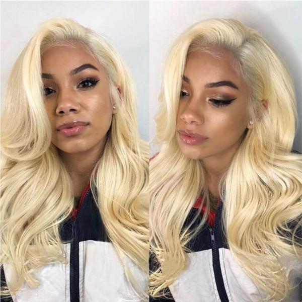 Lace Melts Into The Skin So Flawlessly!! 613 Blonde Virgin Human Hair 13x6 Lace Front Wigs Pre Pluck