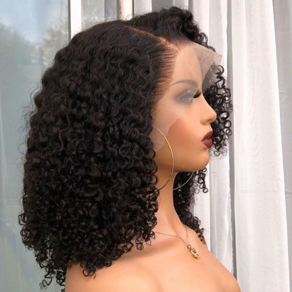 Royalty Hair Pre Plucked 360 Lace Frontal Wig Brazilian Curly Hair (w115)