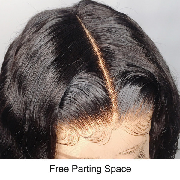 Curly Bob New 13x6 Lace Front Bob Wigs 150 Density Swiss Lace With Baby Hair Bleached Knots (W901)