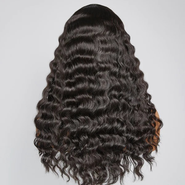 Only for Member 100% Deep Wave hair Wigs!!! Royalty Hair 7x7 human Lace Front Wigs Pre Plucked (Z23