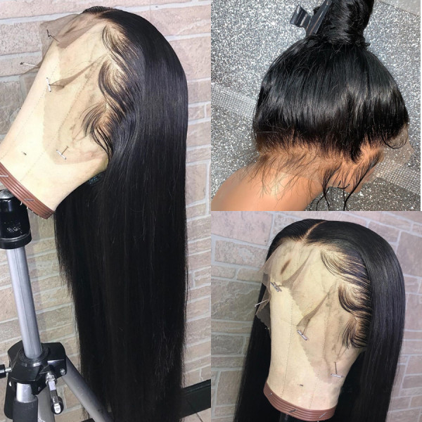 Royalty Hair Full Lace Human Hair Wigs Straight Brazilian Hair(w691)