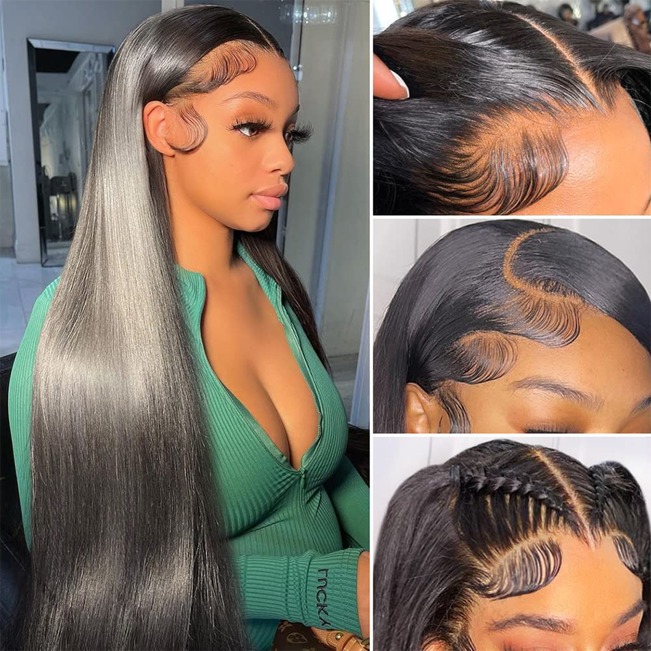 Royalty Hair Full Lace Human Hair Wigs Straight Brazilian Hair(w691)