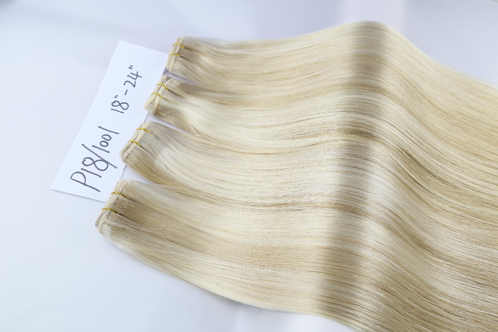 Cuticle Aligned Hair Unprocessed Brazilian raw hair bundle P18-1001# 18-24inch