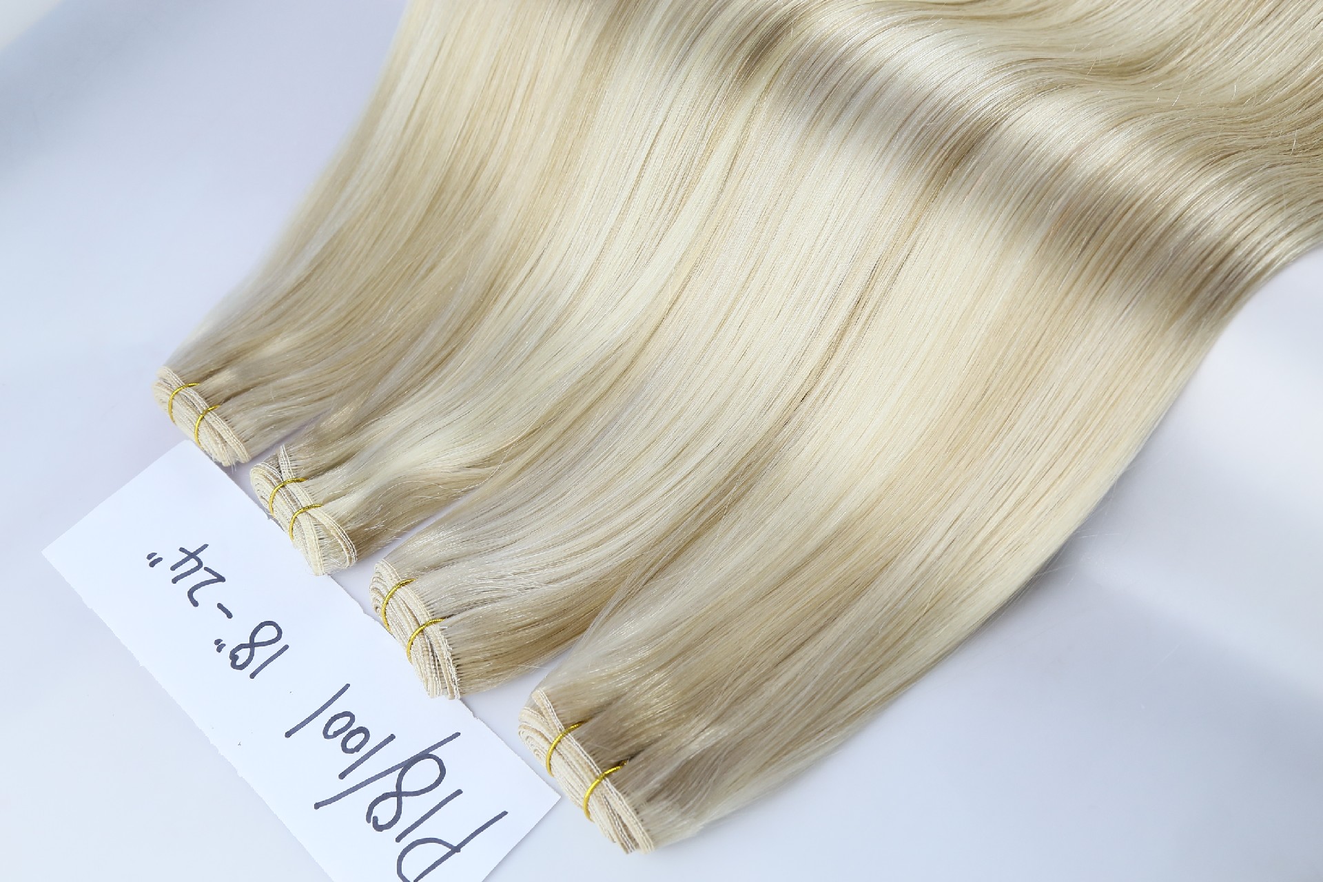 Cuticle Aligned Hair Unprocessed Brazilian raw hair bundle P18-1001# 18-24inch
