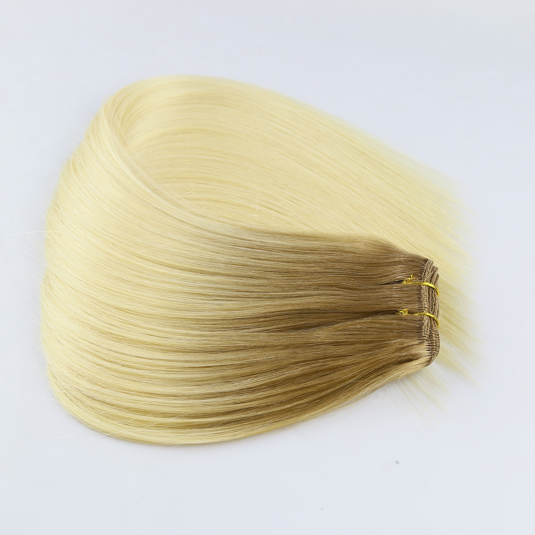 Cuticle Aligned Hair Unprocessed Brazilian raw hair bundle  18inch T8-60#