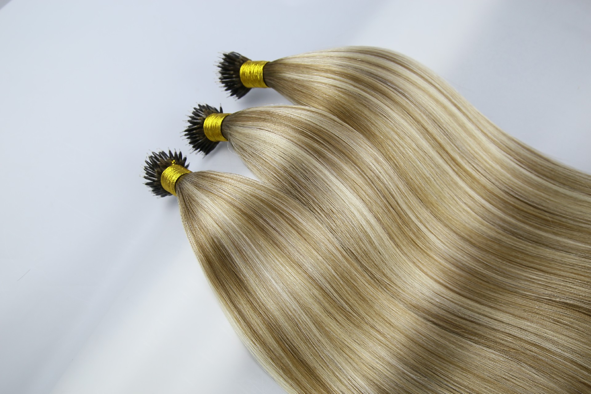 Nano Ring Hair Extensions virgin cuticle 18inch T4P8-1001#