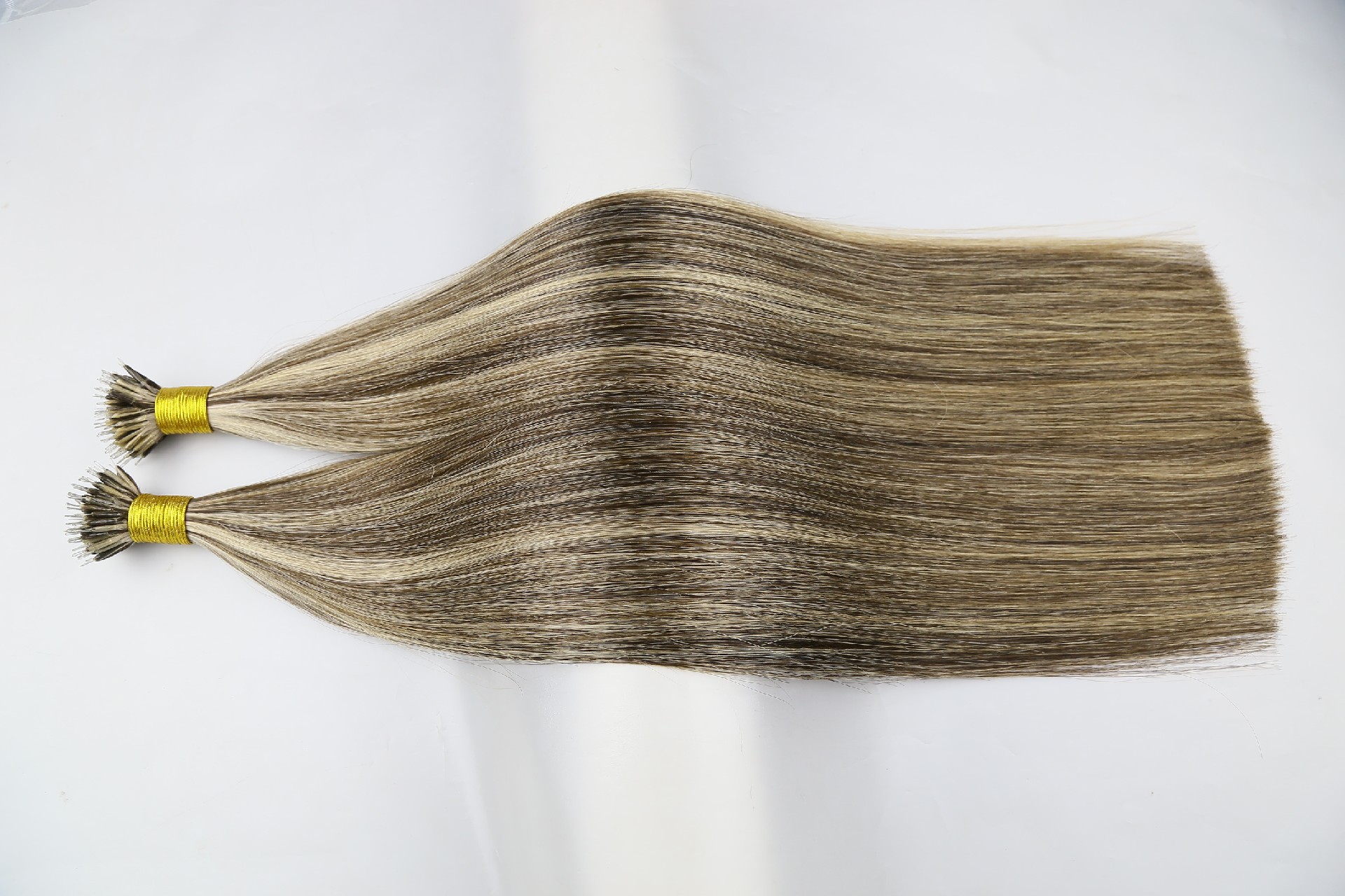 20inch P2-18# Nano Ring Hair Extensions virgin cuticle