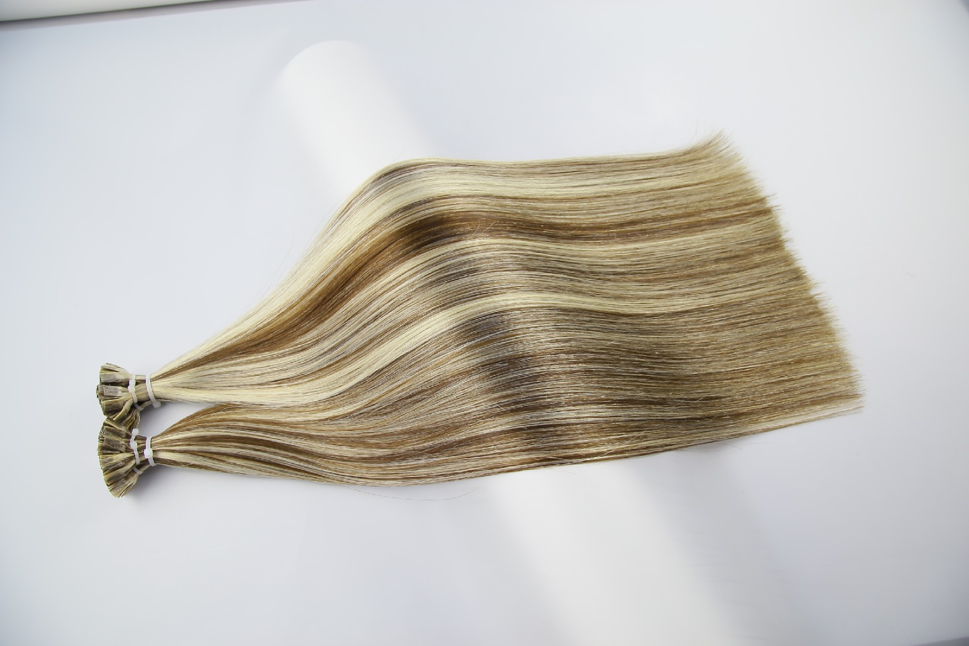 20inch P4-613# Double Drawn Flat Tip 100% Virgin Cuticle Raw Hair extensions
