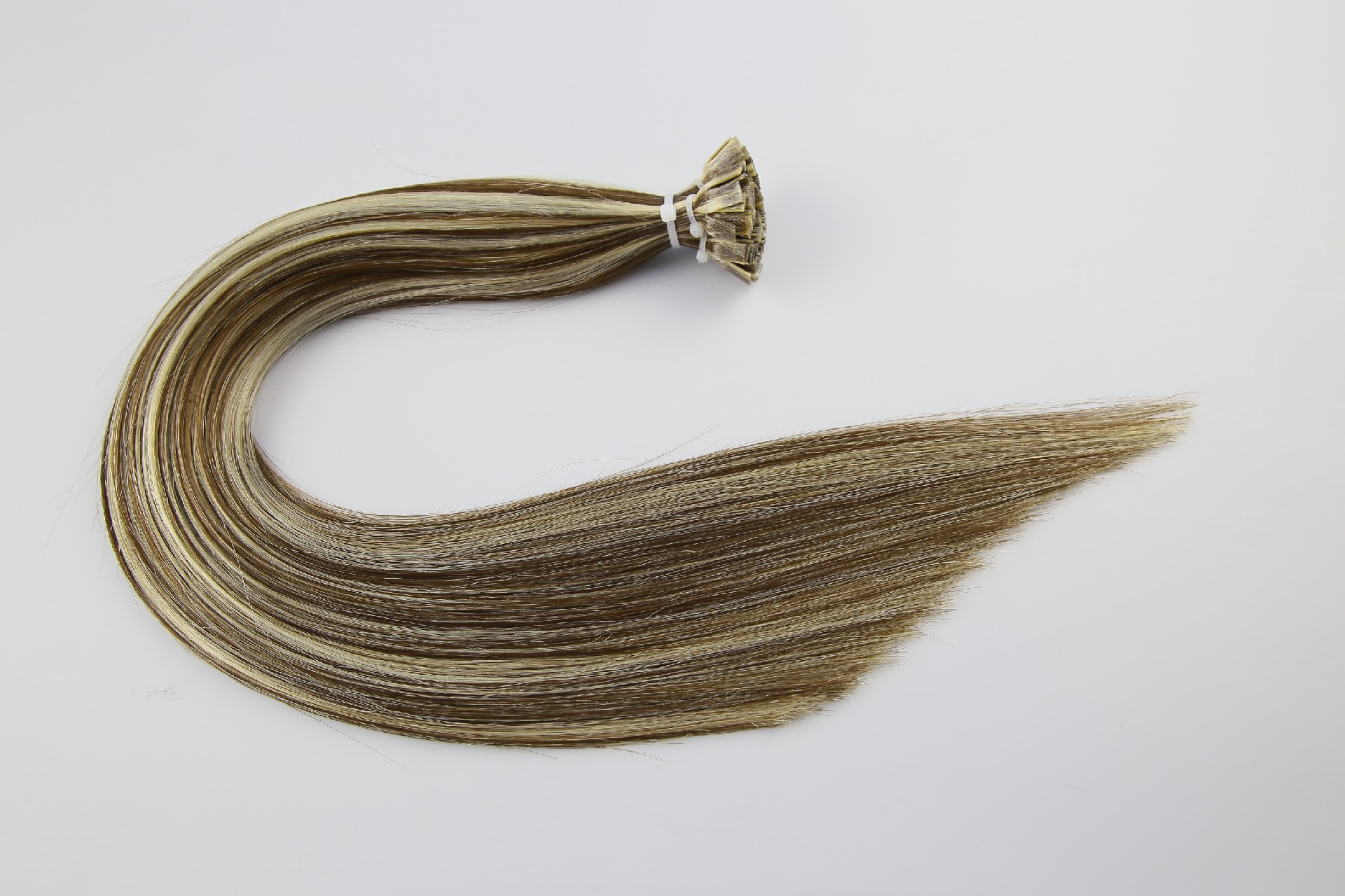 20inch P4-613# Double Drawn Flat Tip 100% Virgin Cuticle Raw Hair extensions
