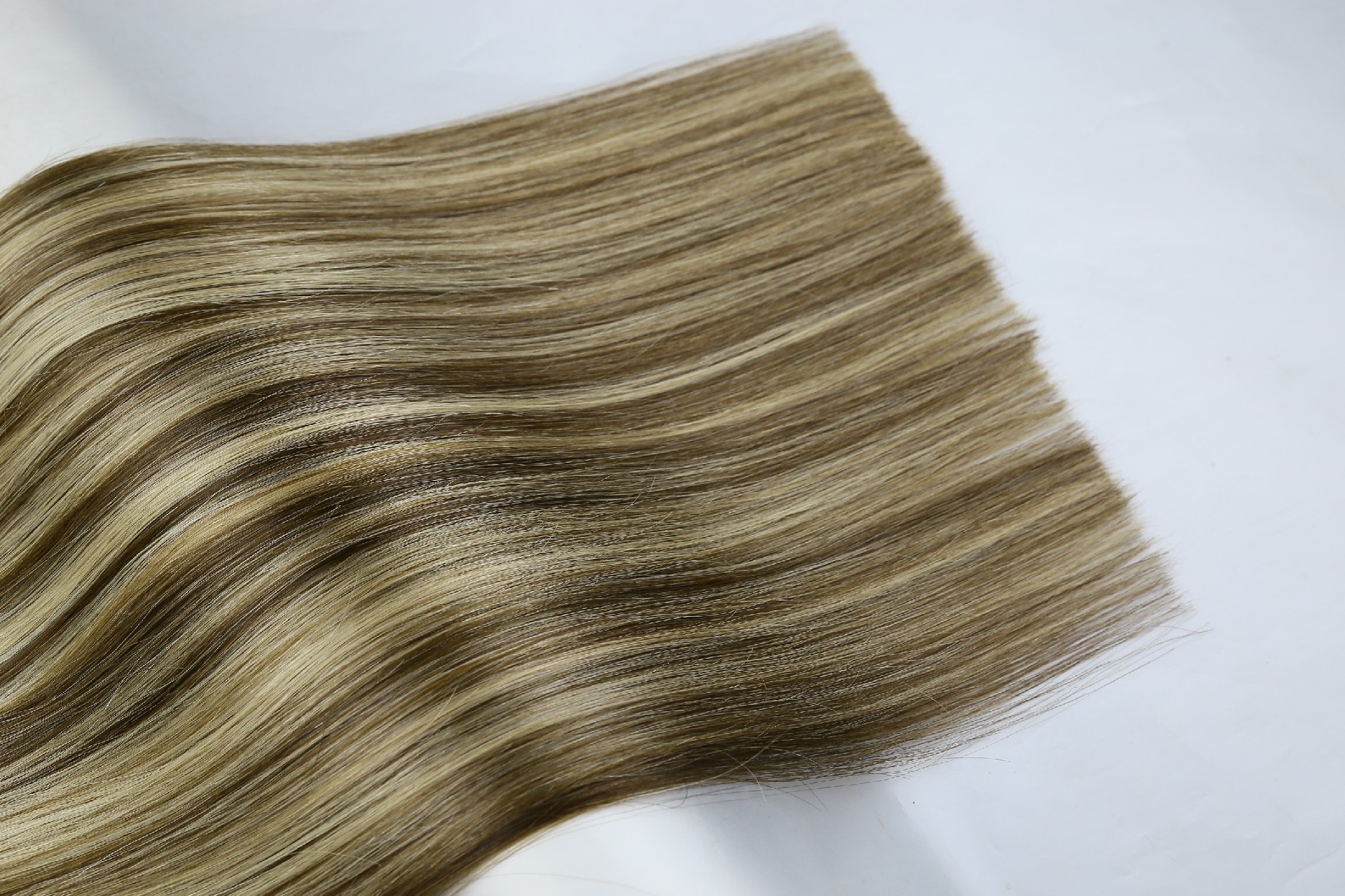 18inch P4-18 luxury Hand tied weft with hot sale Color double drawn cuticle aligned