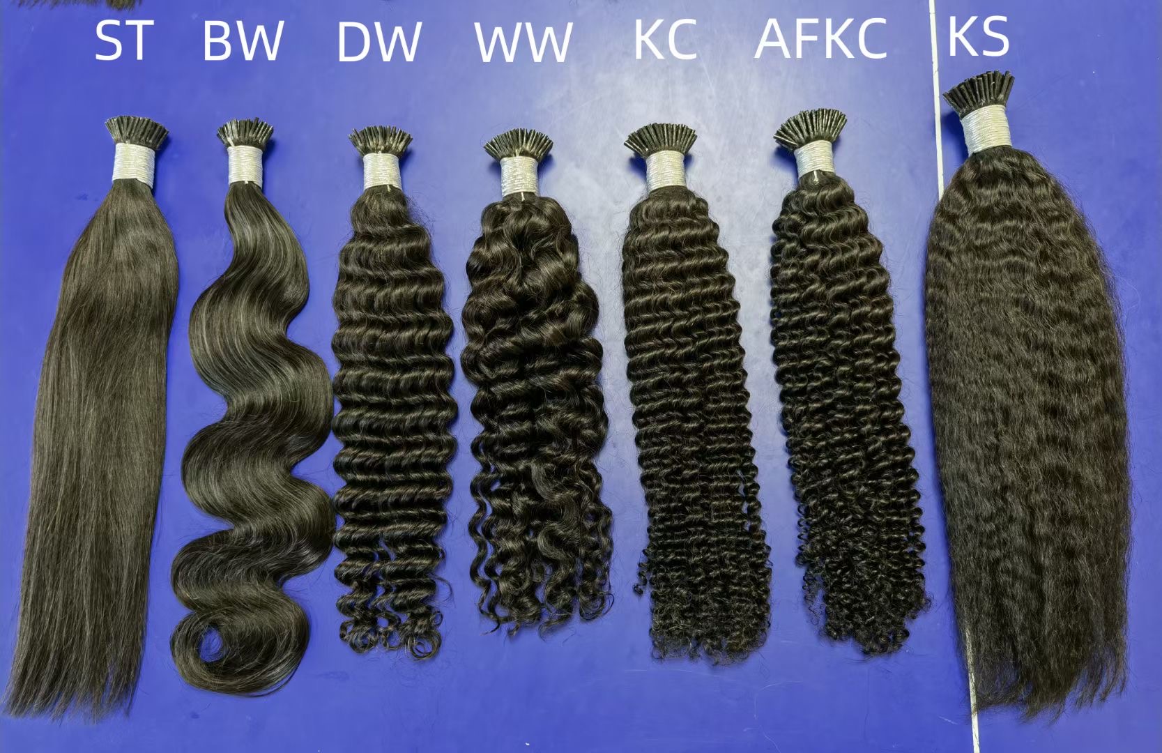 Human Hair Natural Extensions Hair Extension Full Head Brazilian Clip on Hair Extension for Black Wo