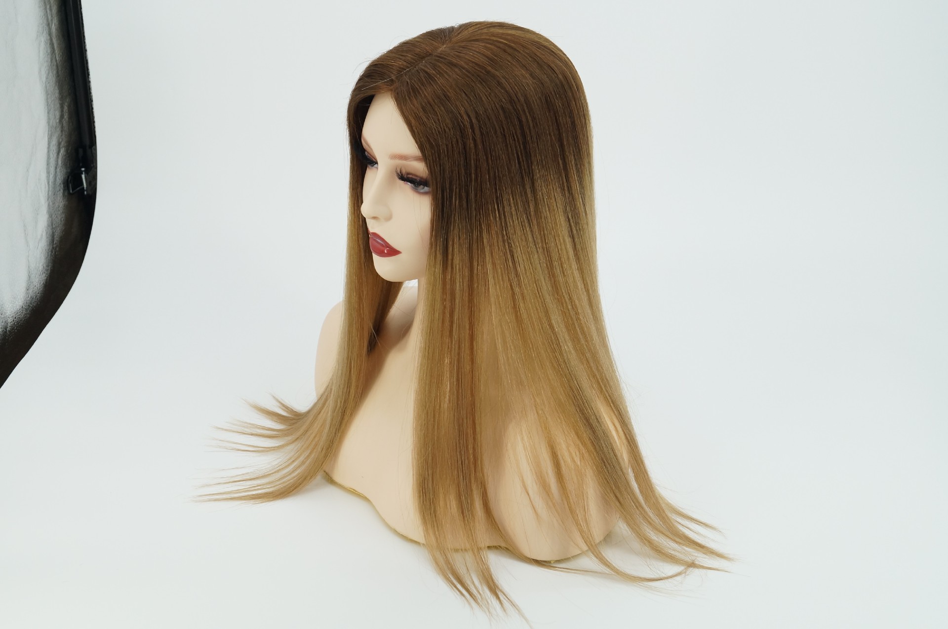 18inch T4-8-12# Silk Top Wefted Back 6X6.5