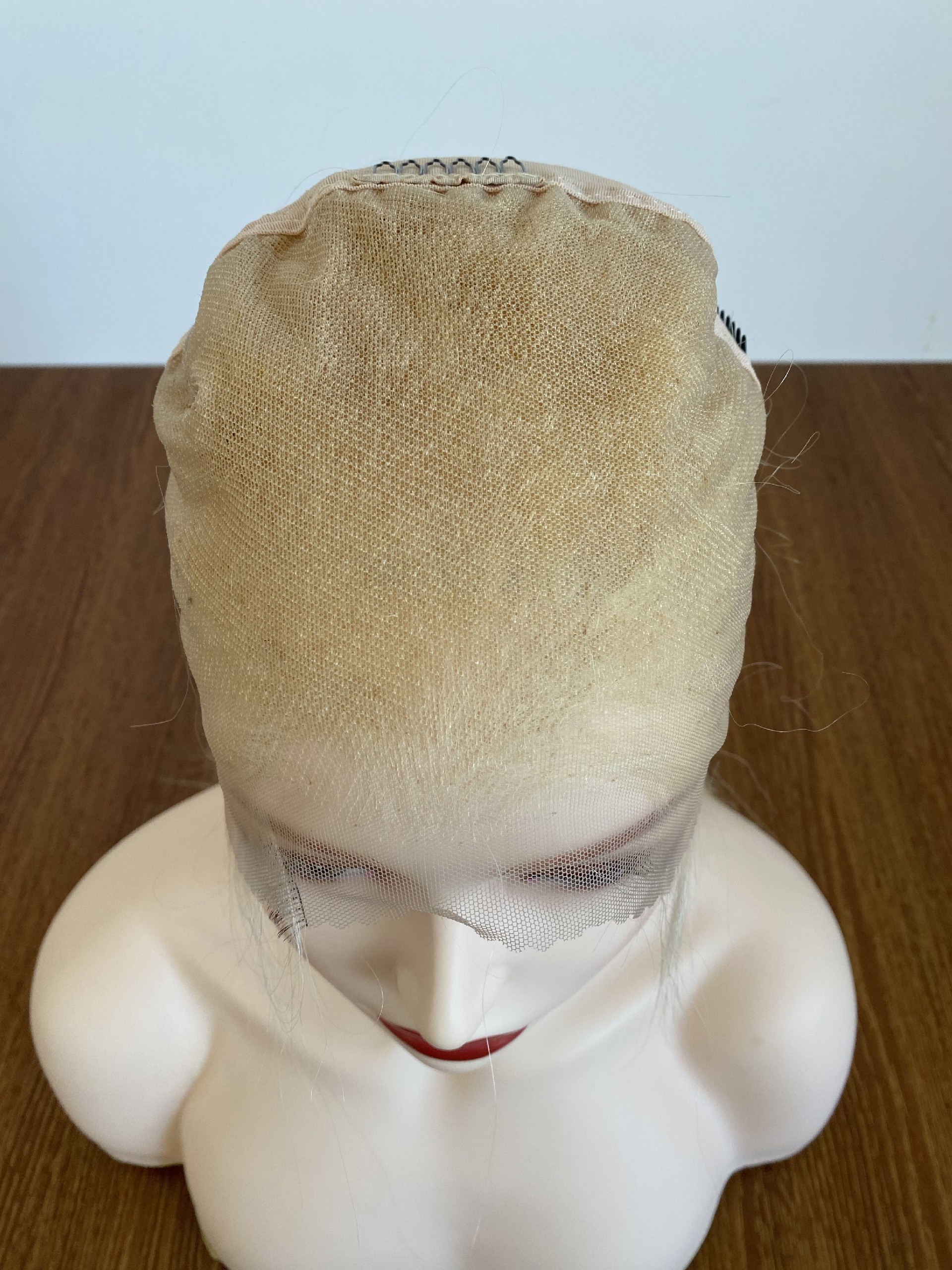 Raw Hair Full Lace Wig 613 Color