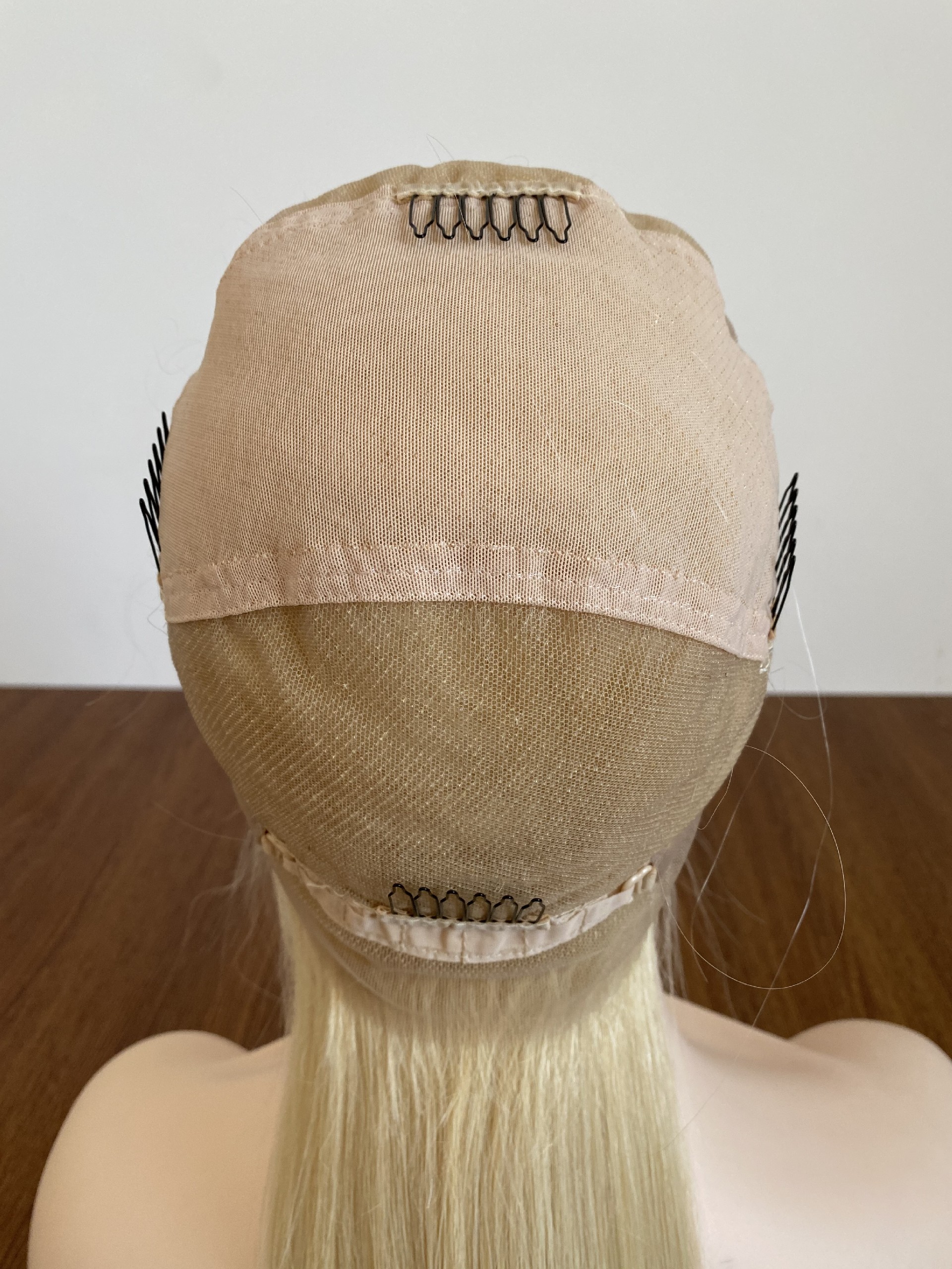 Raw Hair Full Lace Wig 613 Color