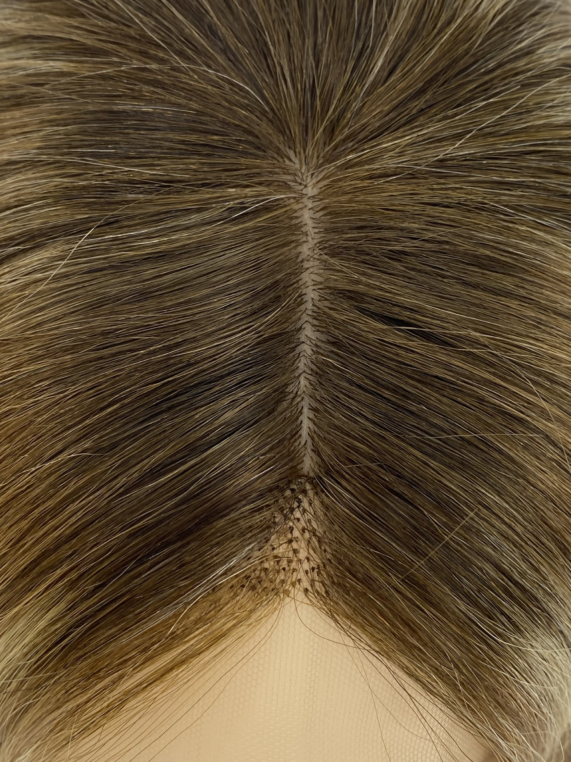 20inch T4-8-60 4X4 silk base top Full Lace Wig