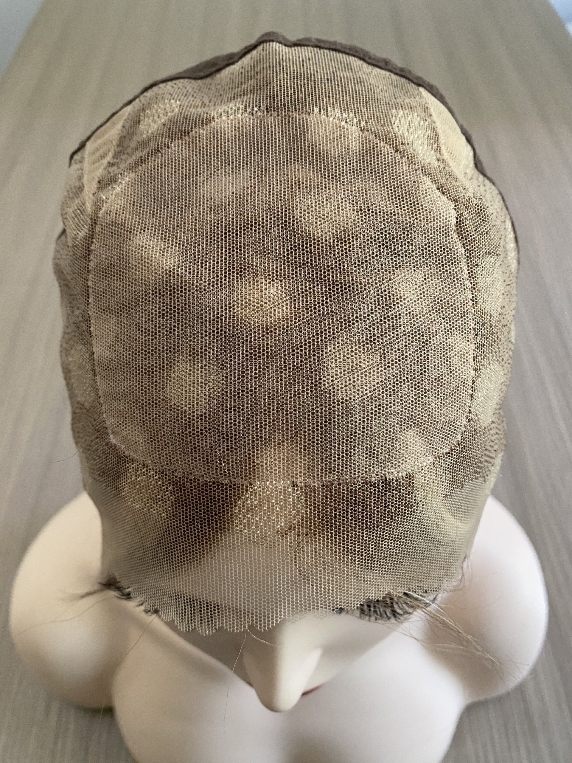 Raw Hair 18inch T6-8-613# full lace wig